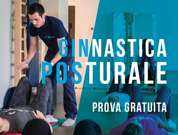 Ginnastica posturale prova gratuita centro di fisioterapia Fisiokinetik Biella